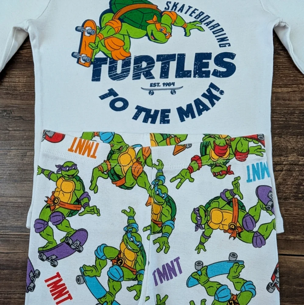H&M Nickelodeon TMNT 2-Piece Pajama Set